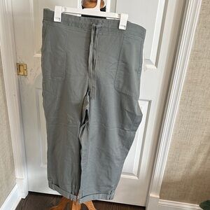 Talbots Green Cargo Pants